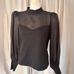 ❤️Urban Outfitters Black Sheer Blouse❤️